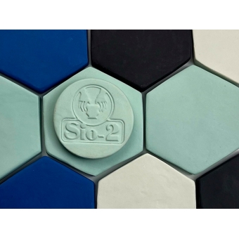 SIO-2® LAGOON Turquoise Blue Porcelain, 11 lb